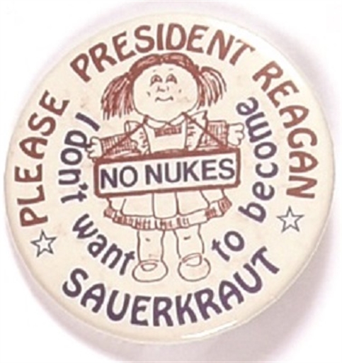 Reagan No Nukes Celluloid