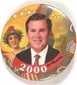 Bush 2000 Rare, Colorful Celluloid