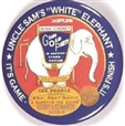 Kerry White Elephant Pin