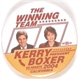 Kerry, Boxer California Coattail