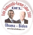 Obama, Biden DFL 2008 Pin
