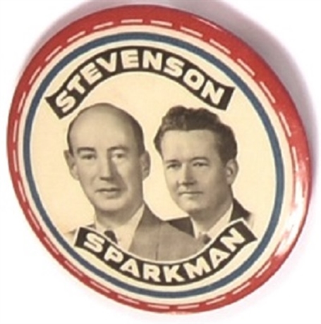 Stevenson, Sparkman Celluloid Jugate