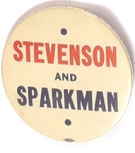 Stevenson, Sparkman Unusual Celluloid