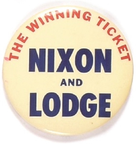 Nixon. Lodge the Winning Ticket