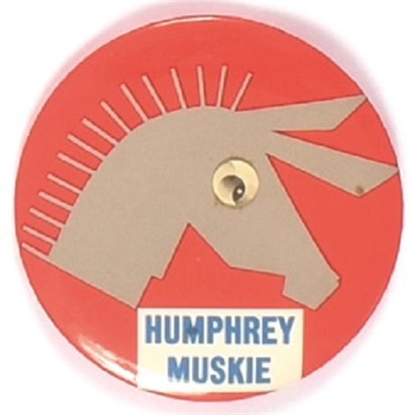 Humphrey Donkey Wobble Eye Pin