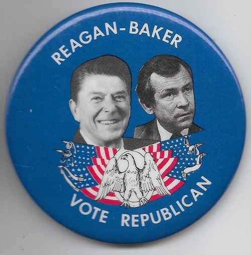 Reagan, Baker Vote Republican