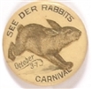 See Der Rabbits, Baseball Team Pin