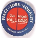 Hall, Davis Peace, Jobs, Equality