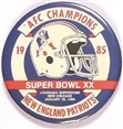 New England Patriots Super Bowl XX