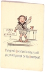 Suffrage Sweetheart Postcard