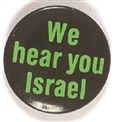 We Hear You Israel