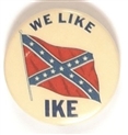 We Like Ike Confederate Battle Flag