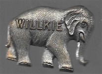 Willkie Embossed Elephant Pin