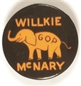 Willkie, McNary GOP Elephant