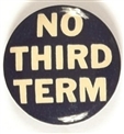 No Third Term Bold Letters