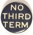 No Third Term Thin Letters