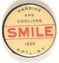 Harding and Coolidge Smile