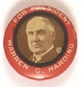 Harding Red Border Celluloid