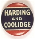 Harding and Coolidge RWB Litho