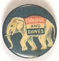 Coolidge and Dawes GOP Elephant