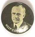 Keep Coolidge Black, White Litho