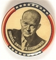 Eisenhower Stars and Stripes Celluloid