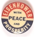 Eisenhower Peace and Prosperity