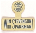 Win With Stevenson, Sparkman Litho Tab