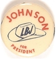 LBJ Stetson Hat Celluloid