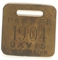 Parker, Davis 1904 Fob