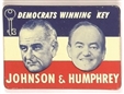 Johnson, Humphrey Winning Key