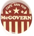 Cape Ann for McGovern