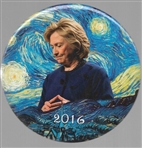 Hillary Clinton Starry Night