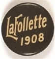 LaFollette 1908 Blue Celluloid