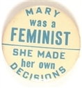 Mary was a Feminist