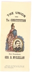 McClellan Union and Constitution Ribbon