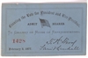 Hayes-Tilden Vote Counting Ticket