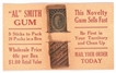 Al Smith Gum and Card