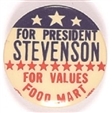 Stevenson for President Food Mart