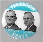 Watson, Learn Prohibition Party