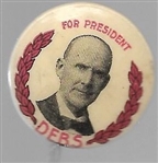 Rare Debs for President Celluloid