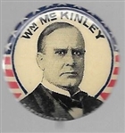 McKinley Stars and Stripes Celluloid