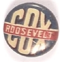 Cox, Roosevelt Blue Litho