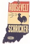 Roosevelt, Schricker Indiana Coattail