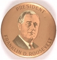 FDR for President Gold Celluloid