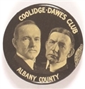 Coolidge, Dawes Albany County Club