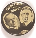 Coolidge and Dawes Scarce Black and White Jugate