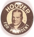 Hoover Brown and White Litho