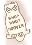 Who? Who? Hoover Owl Pin