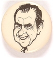 Nixon Later Portrait Pin